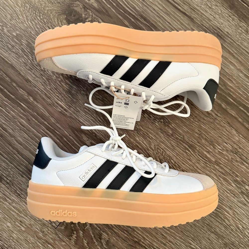 Adidas VL Court Bold Platform Sneakers New